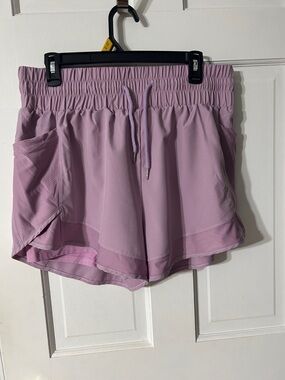 Light Purple Women’s Athletic Shorts